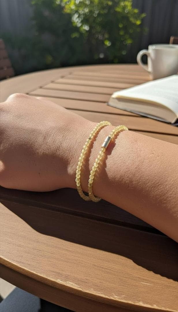 【数量限定】ゴールドルチル×K18 3WAYブレス ネックレス アンクレット