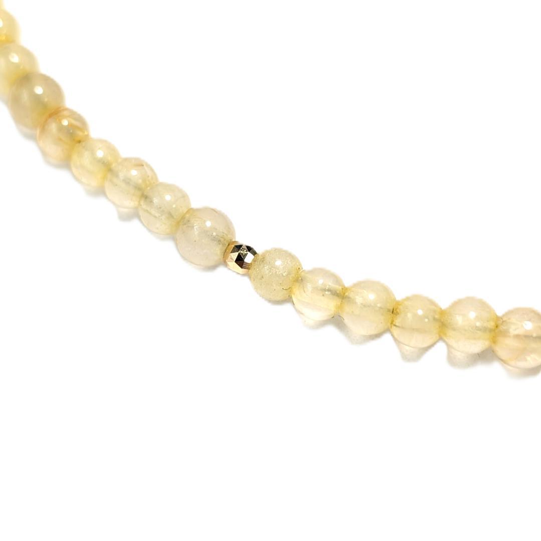 【数量限定】ゴールドルチル×K18 3WAYブレス ネックレス アンクレット