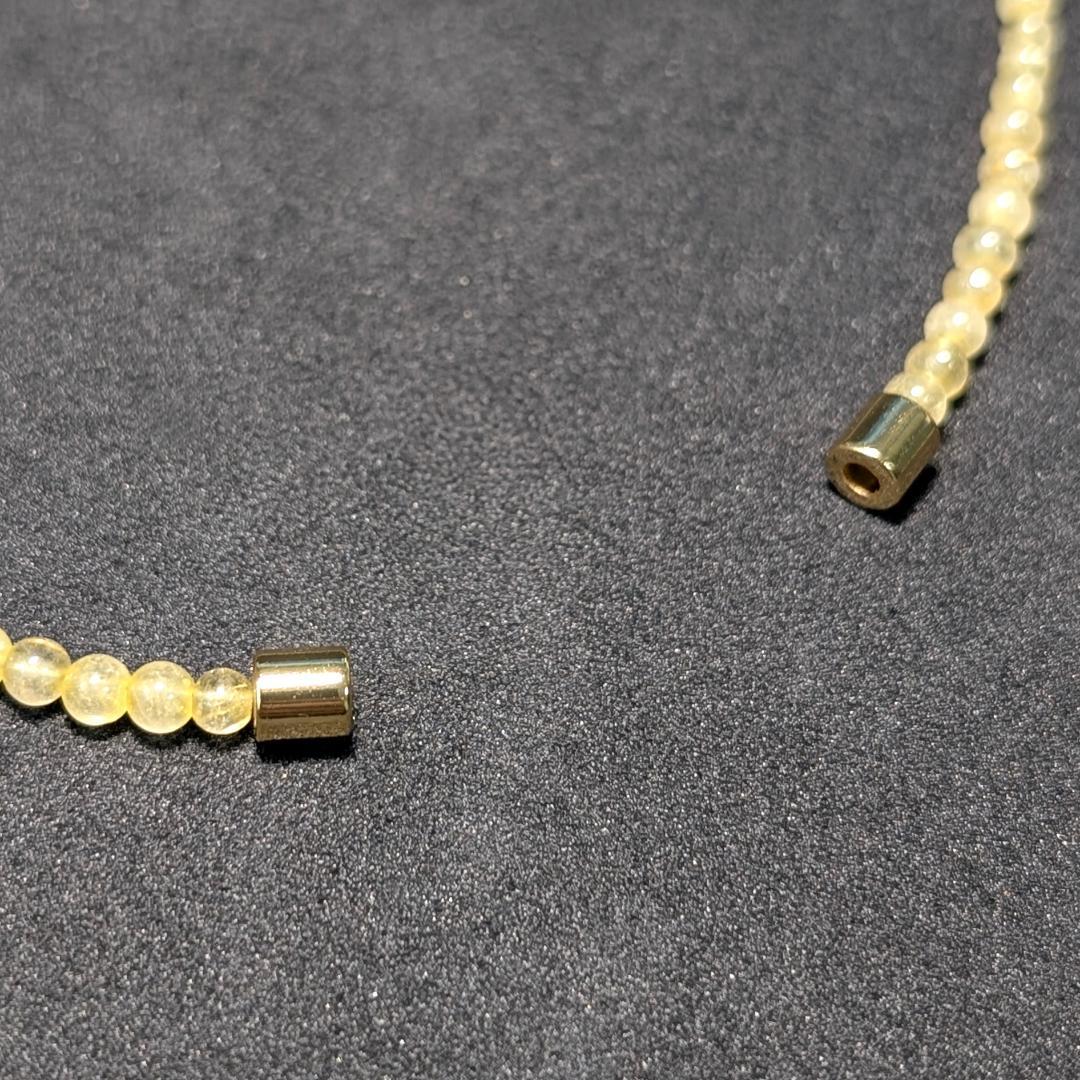 【数量限定】ゴールドルチル×K18 3WAYブレス ネックレス アンクレット