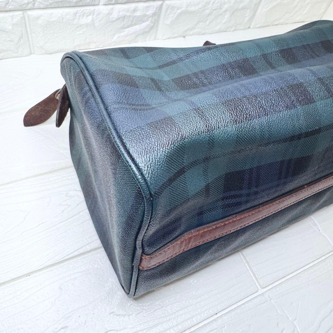 ポロラルフローレン ミニボストンバッグ ブラックウォッチ