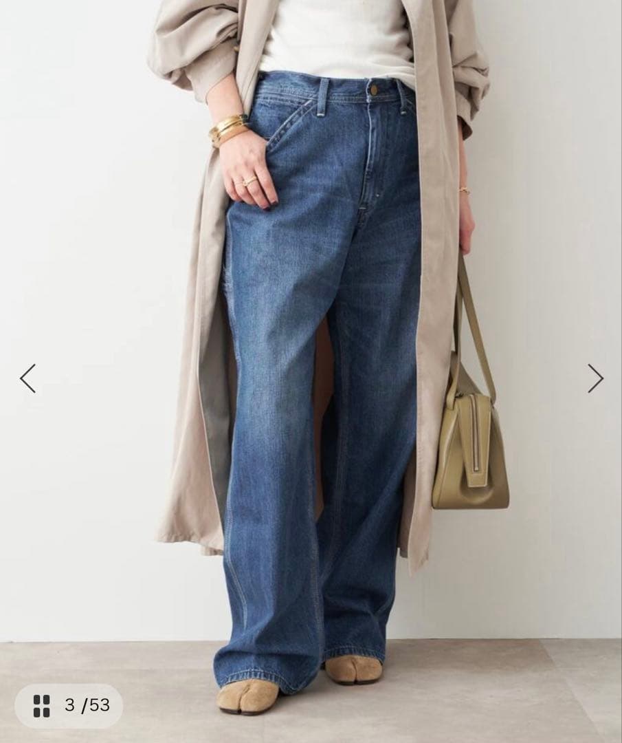 Deuxieme Classe Lee ペインターデニム36