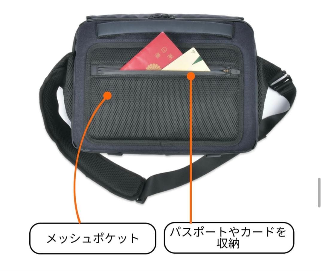 【超美品】TRIDEAL タフスリングマルチバッグ ネイビー