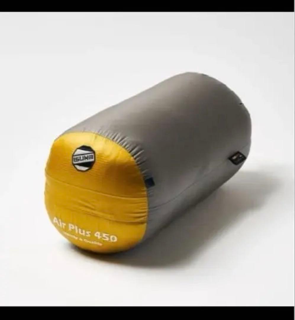 ヒ*ー様 イスカ エアプラス450 寝袋 シュラフ　マスタード