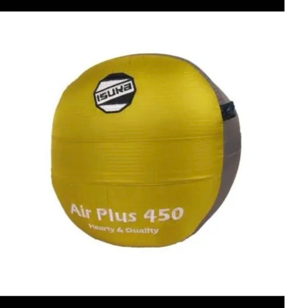 ヒ*ー様 イスカ エアプラス450 寝袋 シュラフ　マスタード