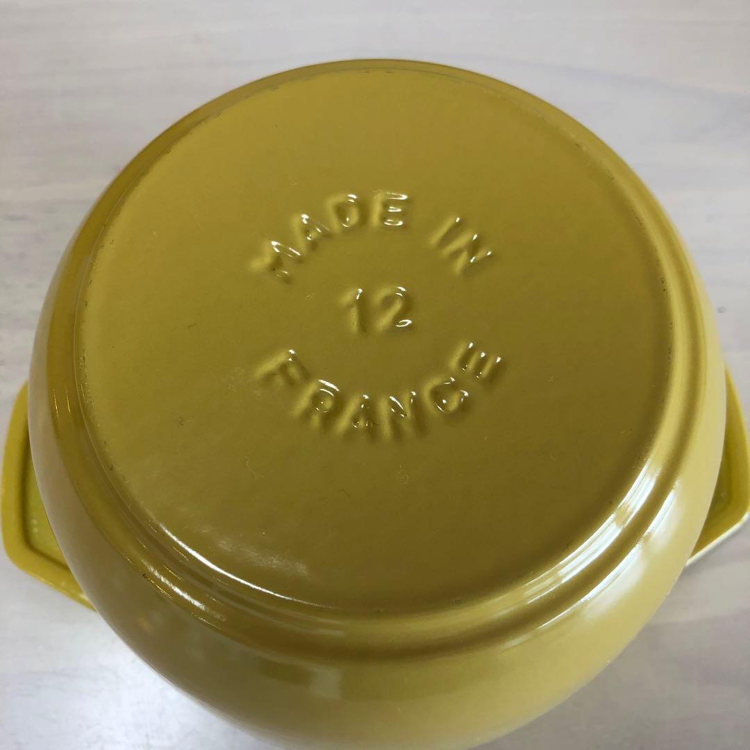 ストウブstaub ココハン12cmシトロン　他セット