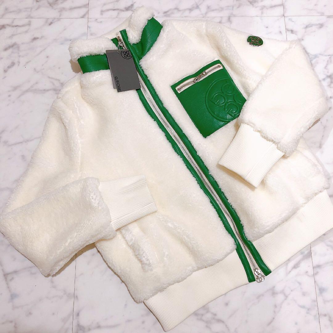 新品未使用 ゴルフ G/FORE ジーフォア レディース ジャケット ボア 長袖