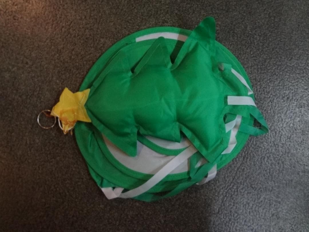 クリスマス　ウィンドスピン　飾り４点セット●サンタ・雪だるま・ツリー・トナカイ