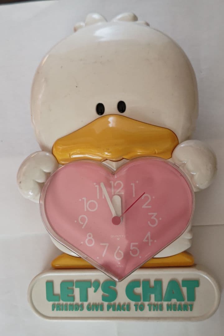 昭和レトロ Let's CHAT レッツチャット 時計