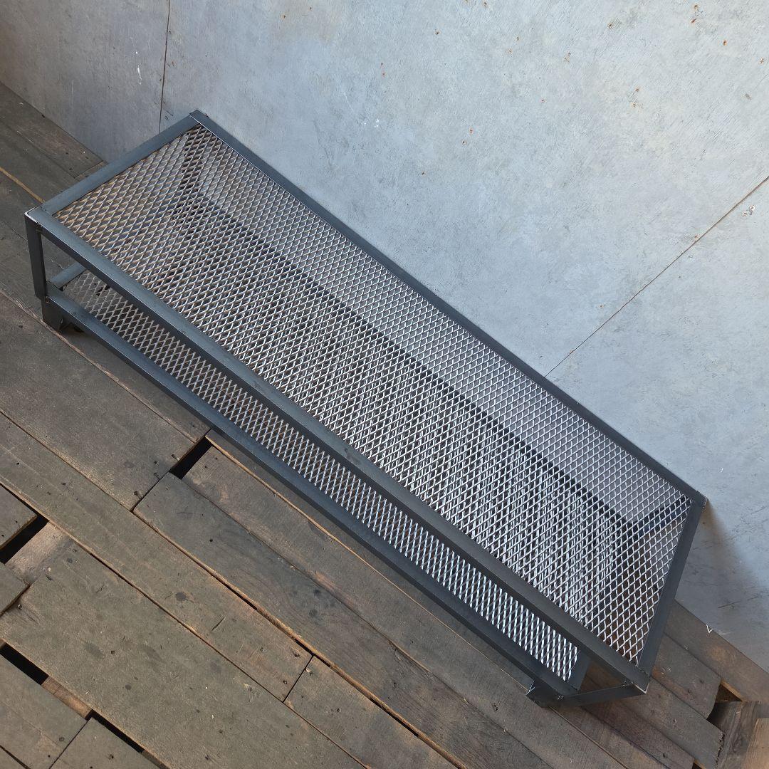 テレビ台 テレビボード ローボード アイアン　黒皮鉄　おしゃれ　シンプル