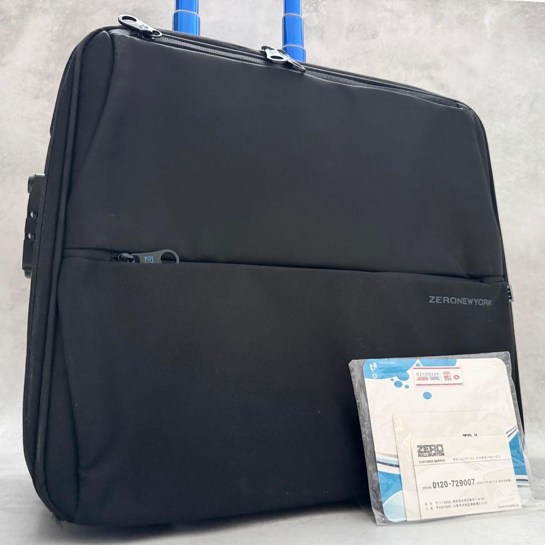 ✨美品✨ゼロハリバートン ゼロニューヨーク キャリーケース 機内持込可 4輪 黒