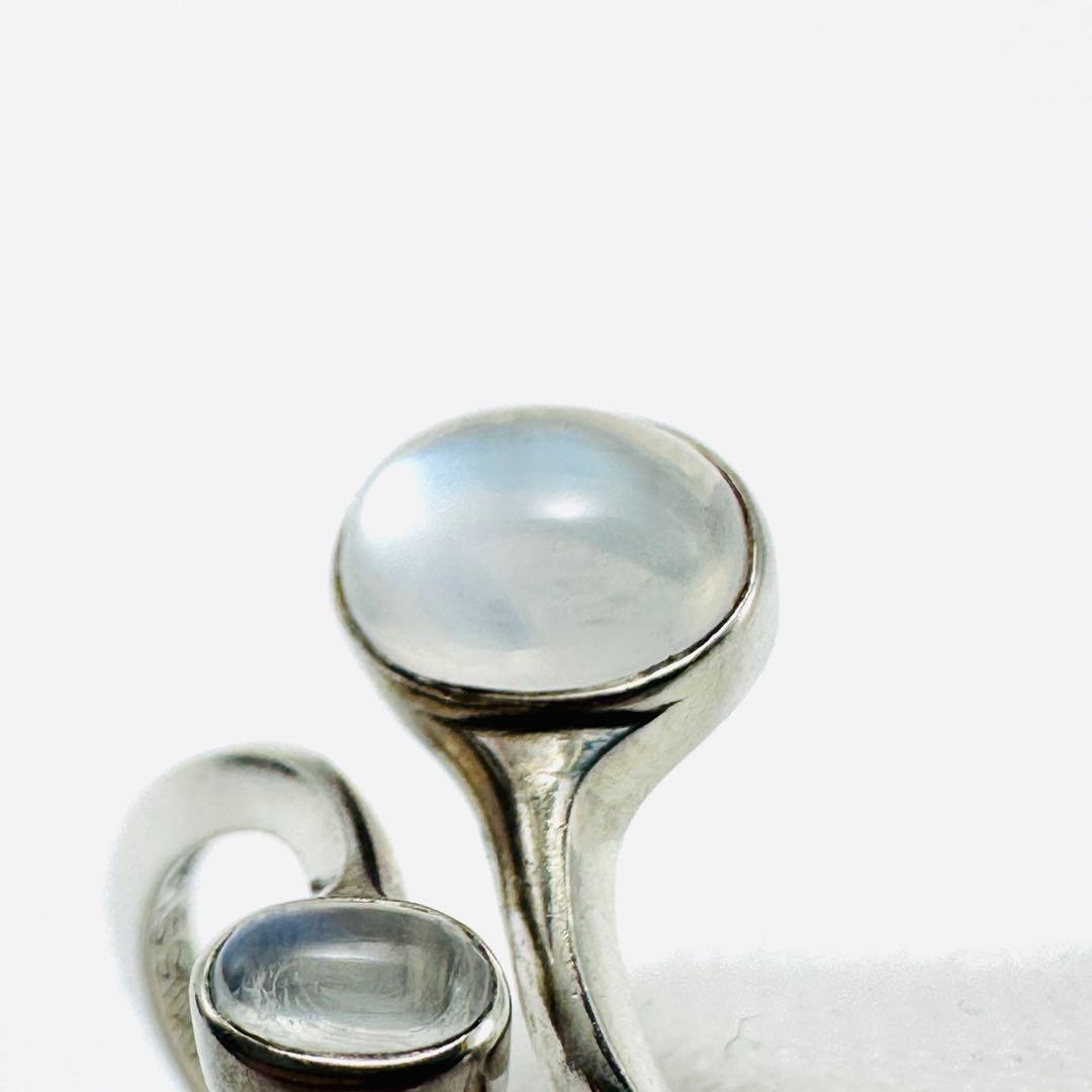 希少　  159 リング　ムーンストーン　13号　925S