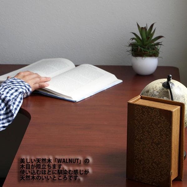 《新品・送料無料》パソコンデスク コーナー 幅118cm L字 ブラウン