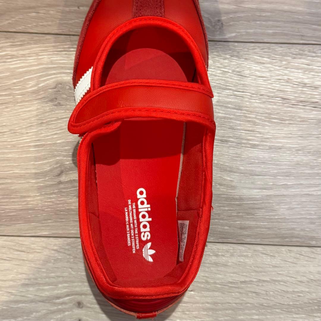 adidas originalsサンバジェーン スニーカー レッド 23.5cm