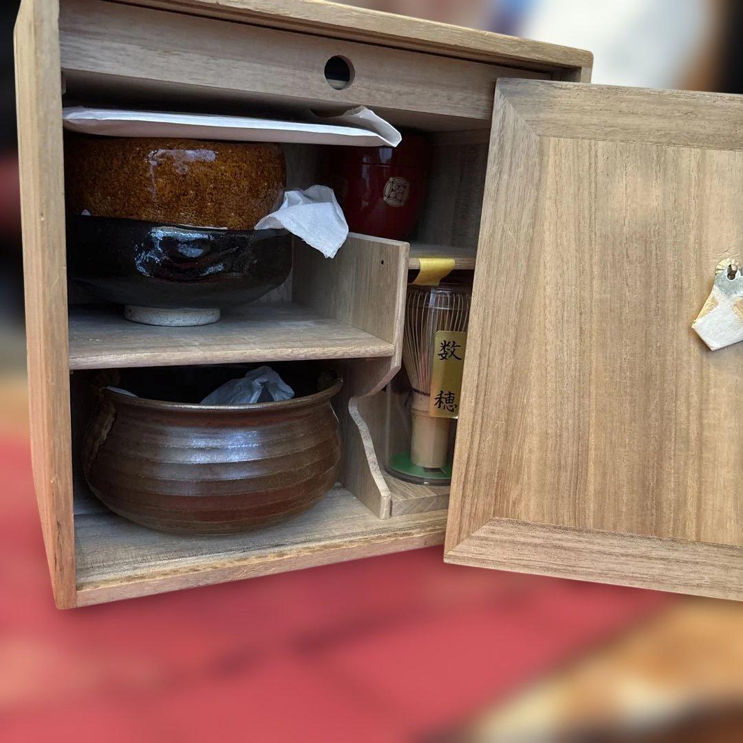 新品未使用❣️茶道具セット 茶碗・茶器6点+茶巾、懐紙2、りゅうさん紙