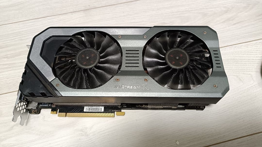 【ジャンクGeForceGTX1080Ti Super JetStream風