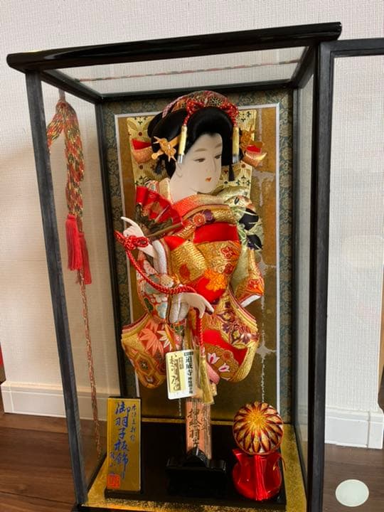 本仕立押絵　羽子板　隆山作　道成寺