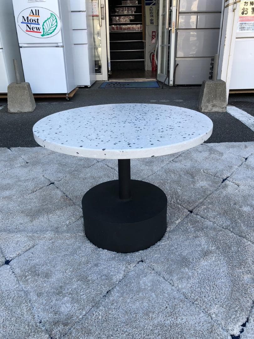 【福岡市限定】【展示品・未使用品】丸テーブル サイドテーブル ローテーブル