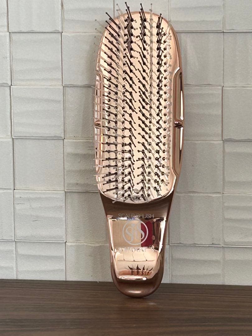 【2個】エス・ハート・スカルプブラシ　ワールドモデル（ショート）専用スタンド付き