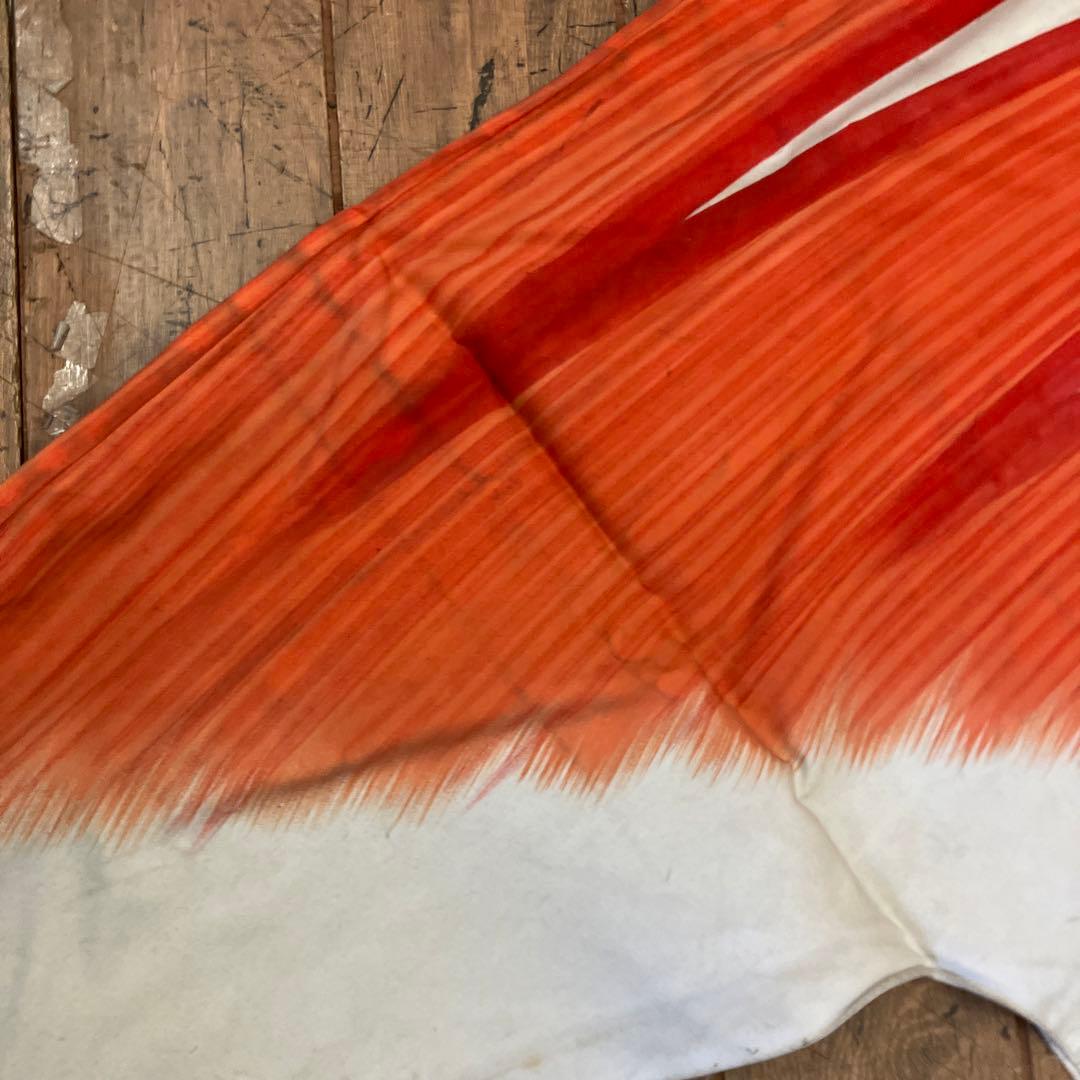 昭和レトロ 大阪 伝統工芸品 本染手捺染 堺五月鯉織 特大 鯉のぼり 羽二重金巾