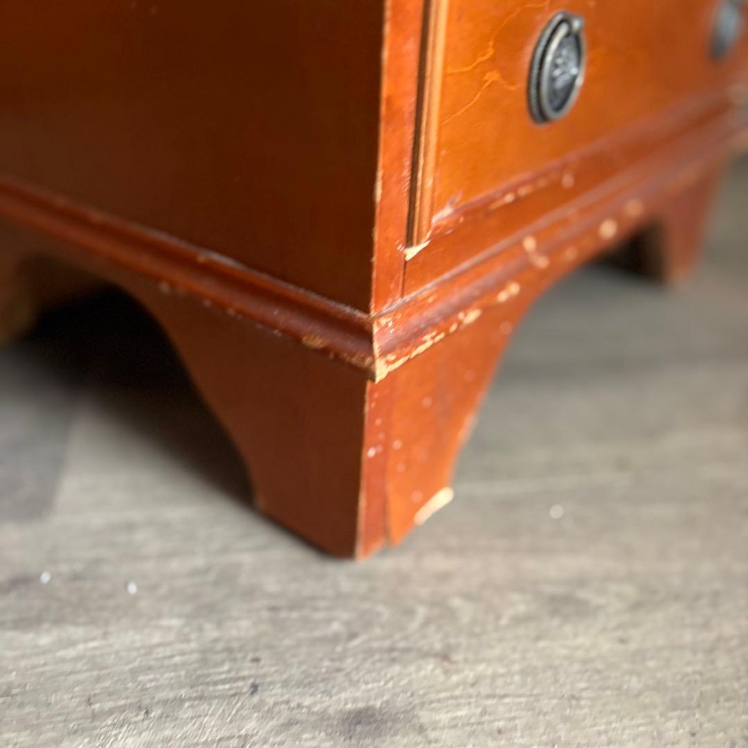 英国ヴィンテージ　6段チェスト　ミドルチェスト