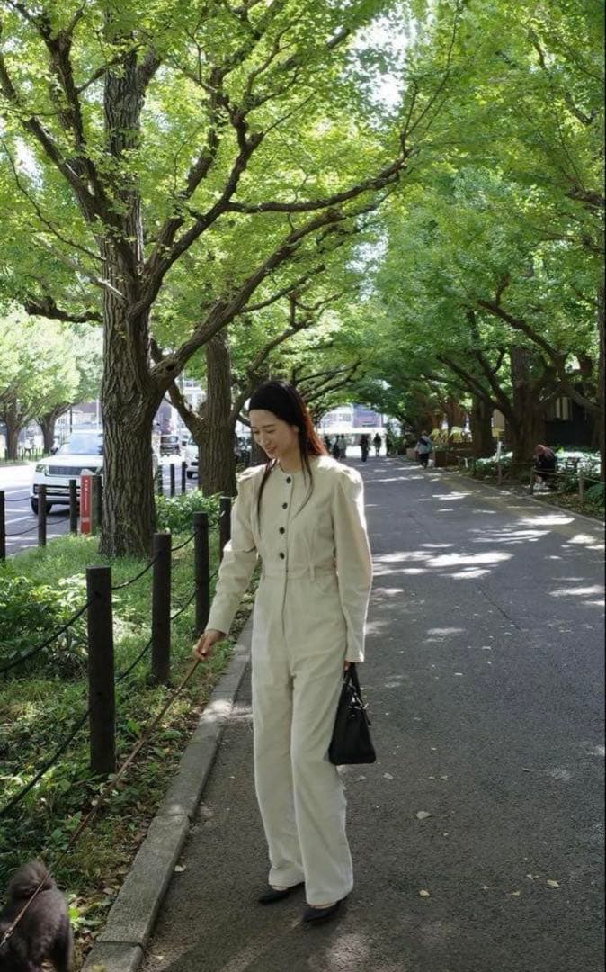 サロペット・オーバーオール・オールインワン CLANE CORDUROY JUMPSUIT