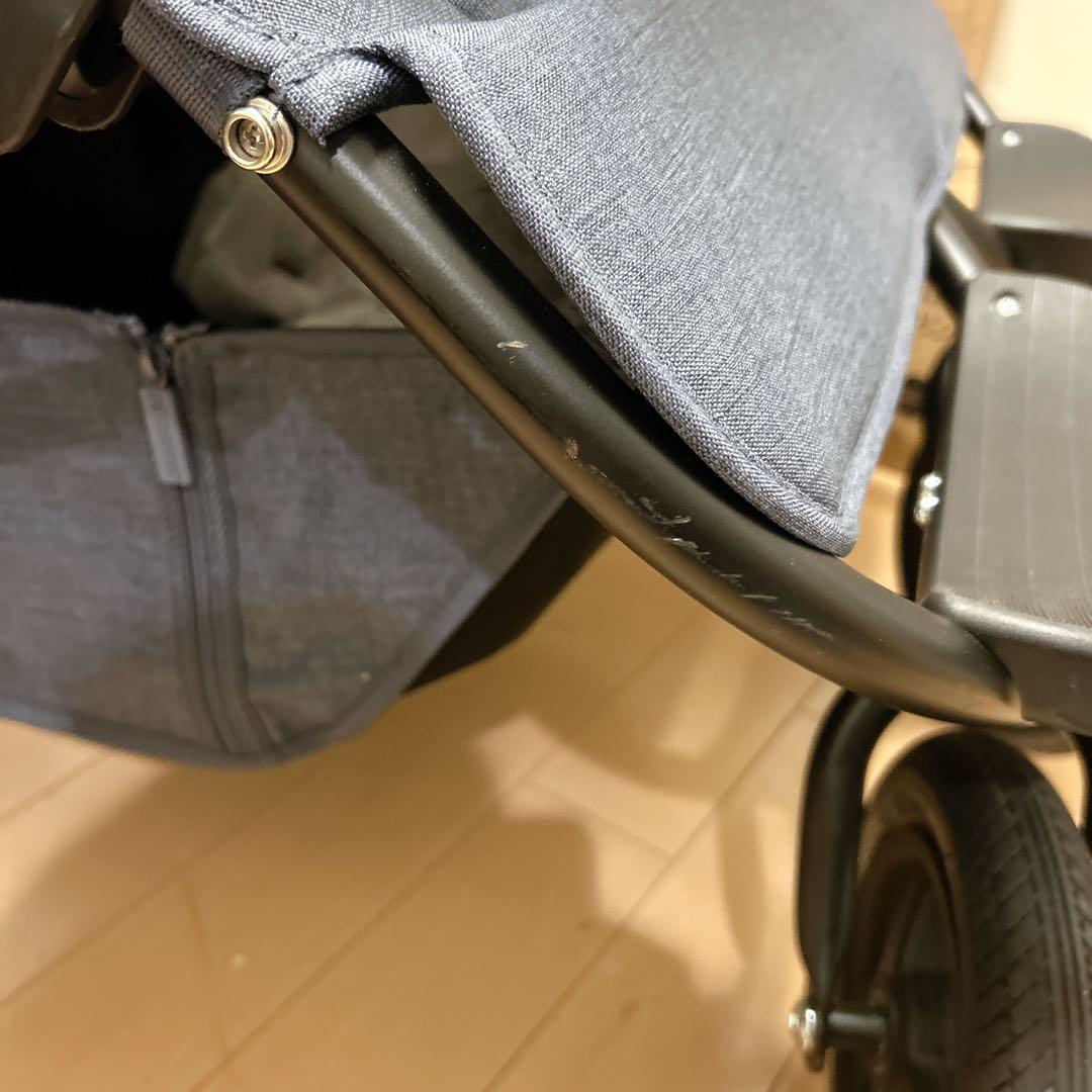 エアバギー ココダブルEX フロムバース AIRBUGGY 未使用レインカバー付