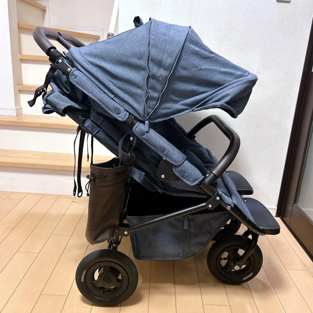 エアバギー ココダブルEX フロムバース AIRBUGGY 未使用レインカバー付