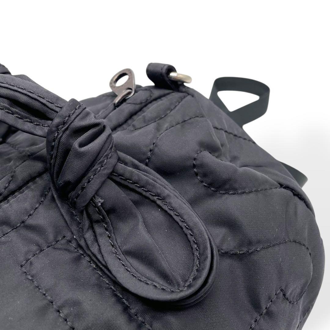 美品　マークバイマークジェイコブス　2way ミニボストンバッグ　ナイロン　黒