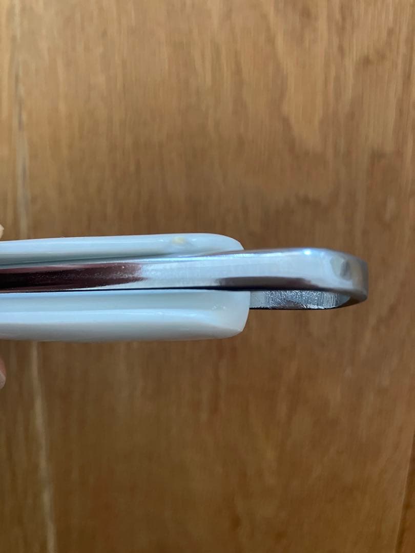 リモージュ　アルミナイト　白磁　片手鍋　11cm