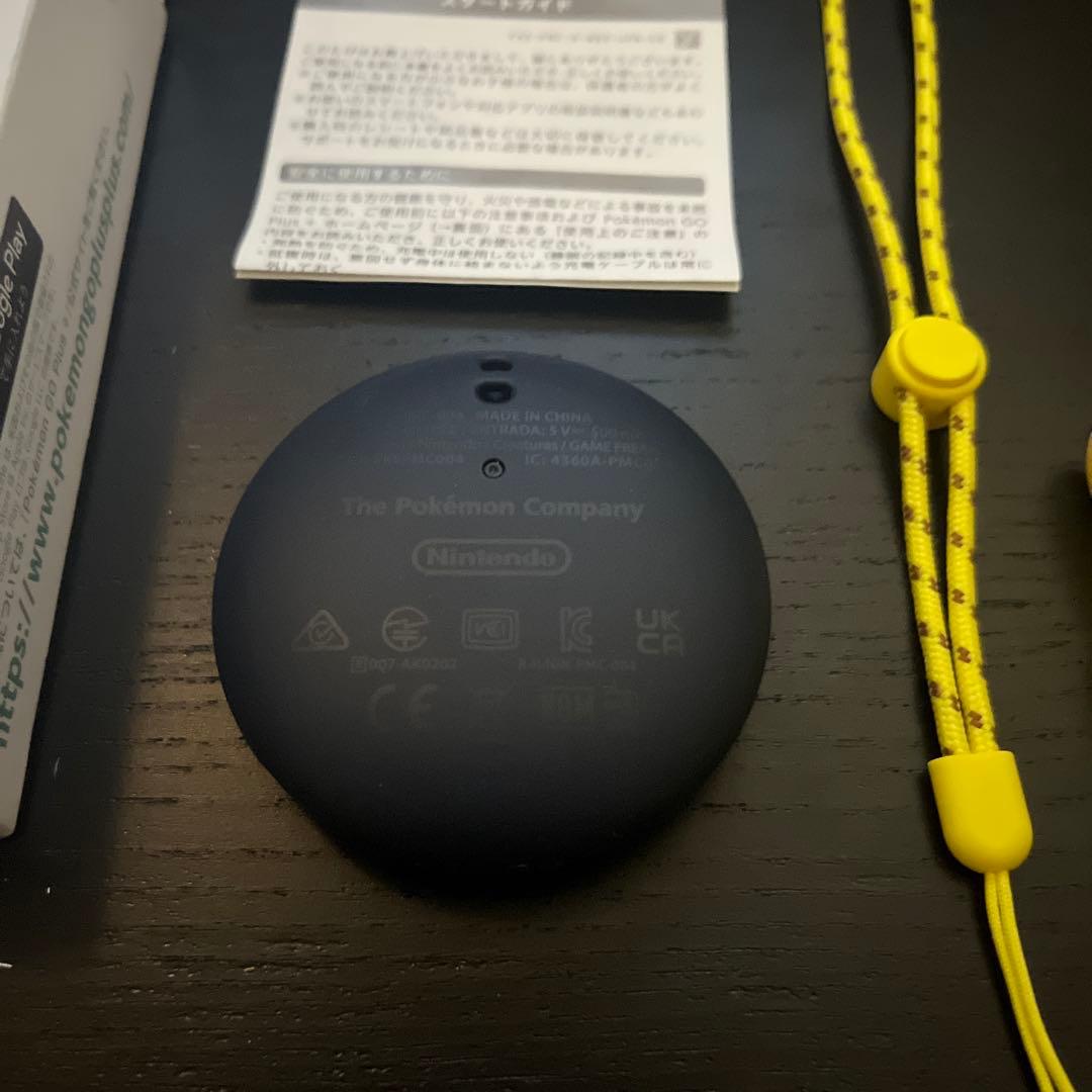 Pokémon GO Plus+ 本体と付属品