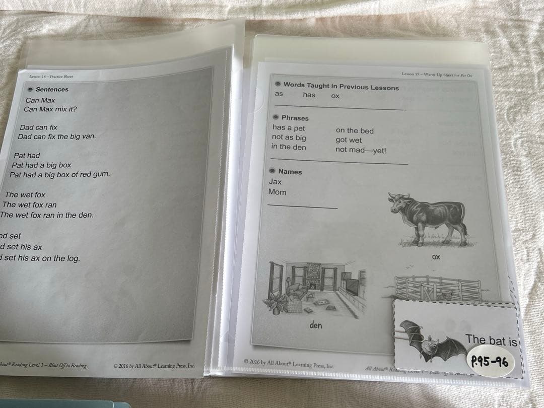 All About Reading Level 1 教材セット