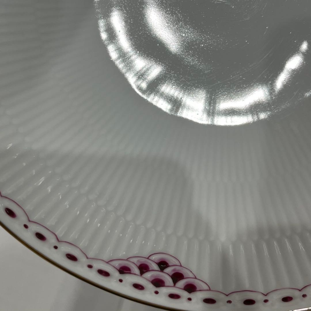 希少 ロイヤルコペンハーゲン ボウル プリンセス パープル