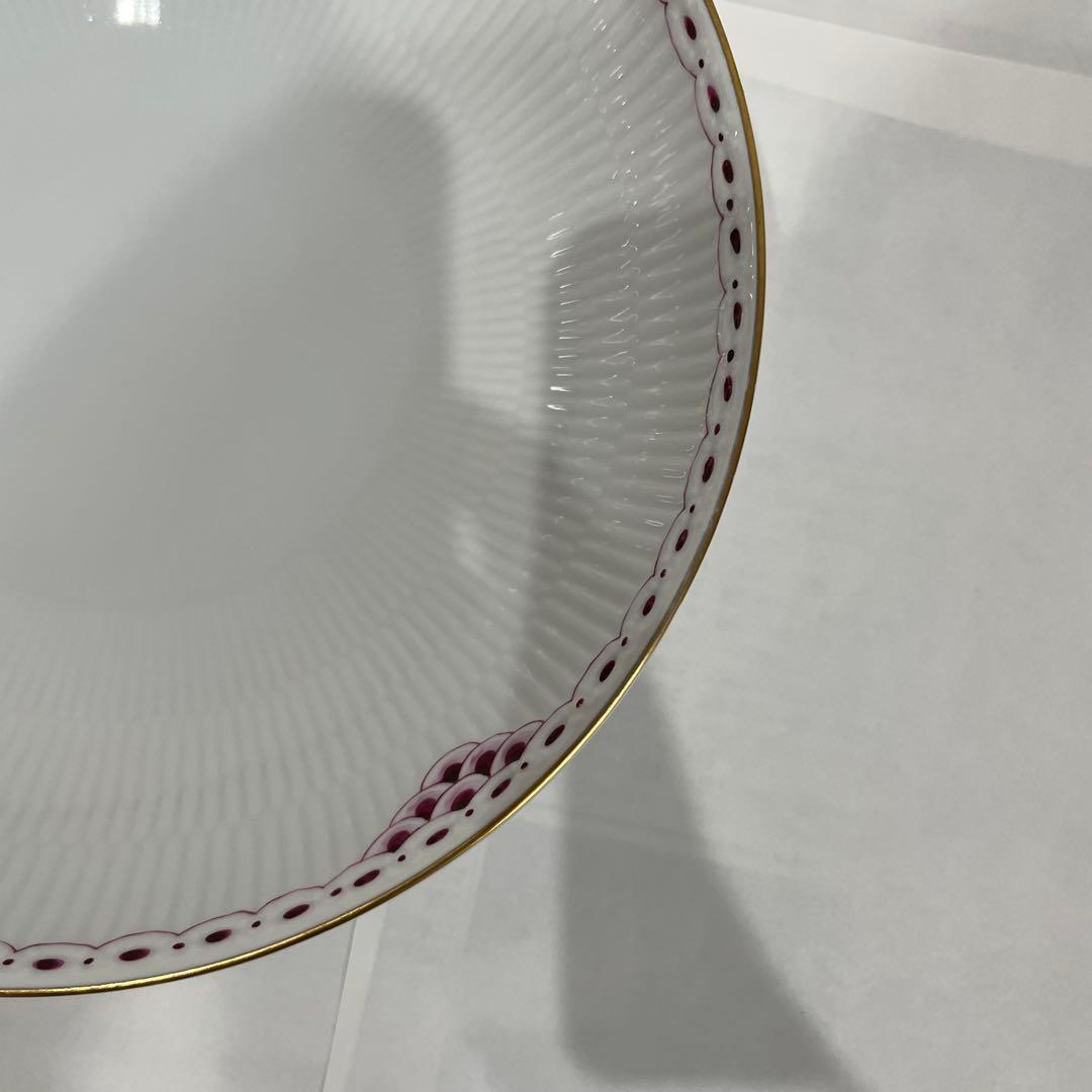 希少 ロイヤルコペンハーゲン ボウル プリンセス パープル