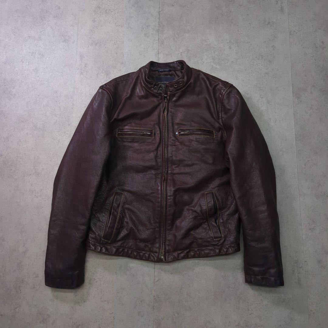 BANANA REPUBLIC レザージャケット L-XL相当