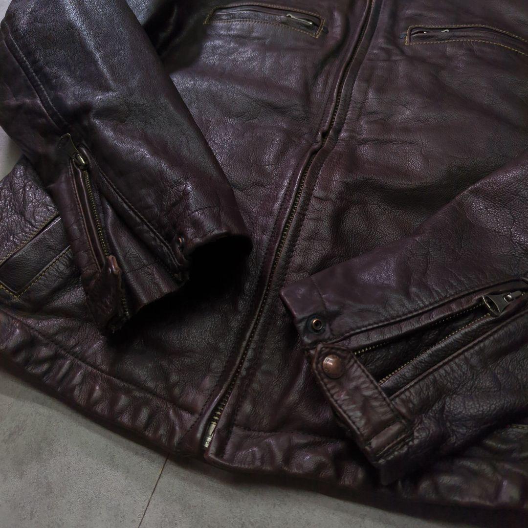 BANANA REPUBLIC レザージャケット L-XL相当
