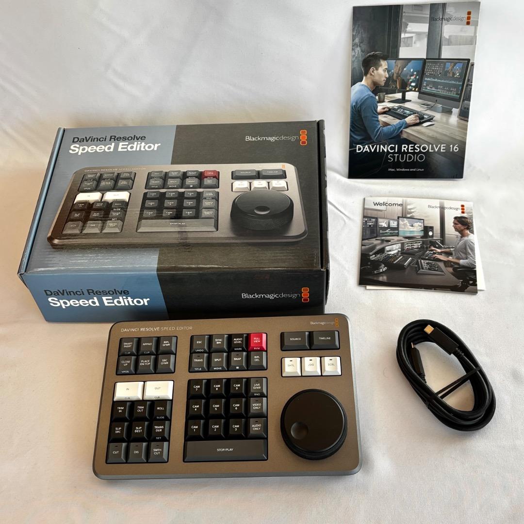 DaVinci Resolve Speed Editor(ライセンス付き)