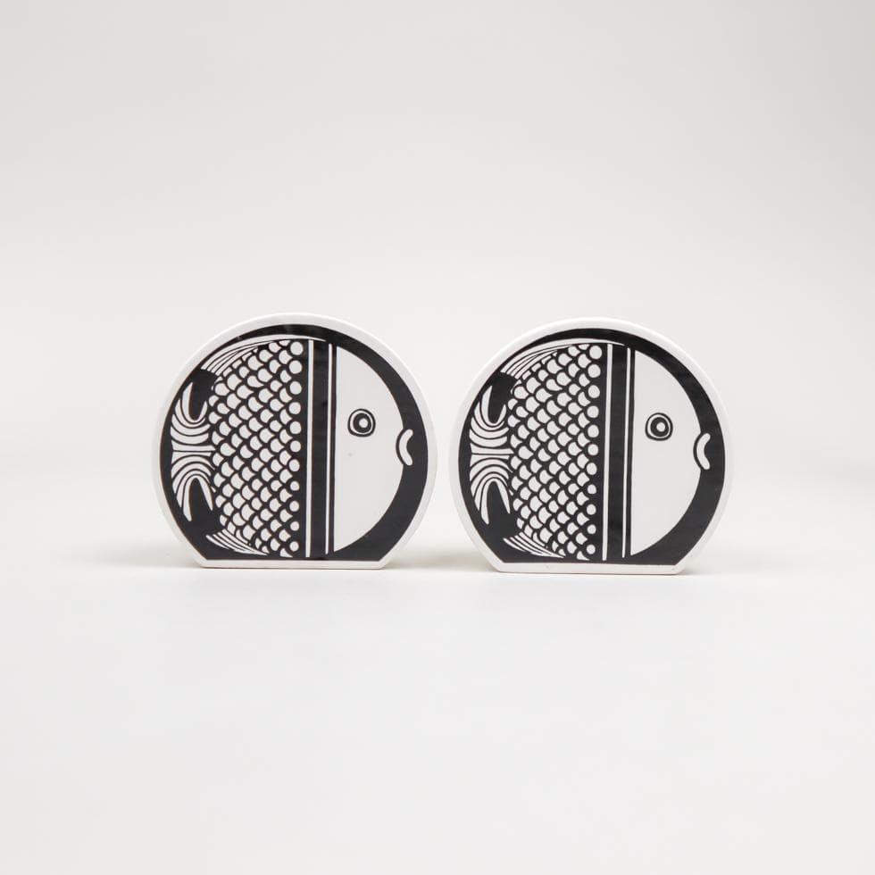 ミッドセンチュリー 1960年代 アールデコ調 魚ソルト＆ペッパー