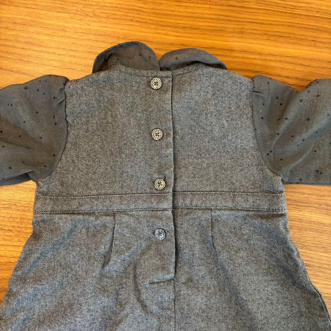 ファミリア♬.*70cmワンピース 3点セット女の子 誕生日 着画