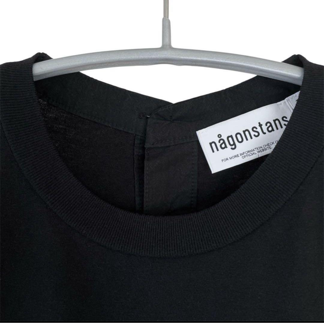 ぽんタロウ ナゴンスタンス コンビネーション プルオーバー ブラウス パフ