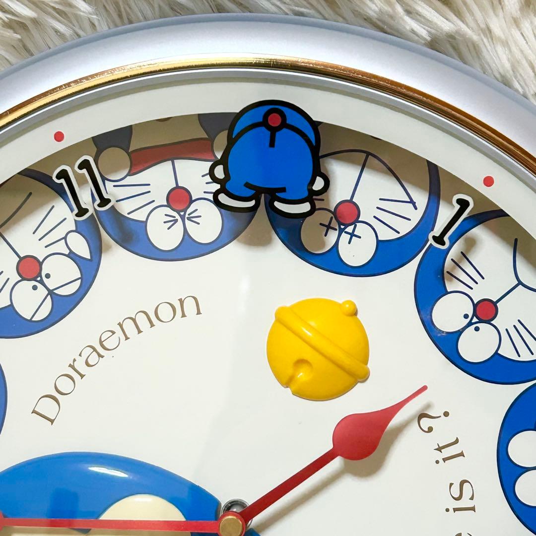 【レア】SEIKO 旧 ドラえもん メロディ4曲 アナログ 掛時計 藤子F不二雄