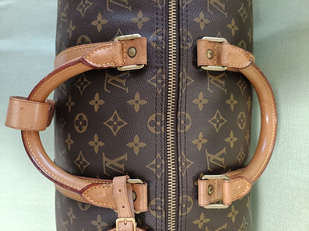【美品】ルイ ヴィトン キーポル50 モノグラム ボストンバッグ VUITTON