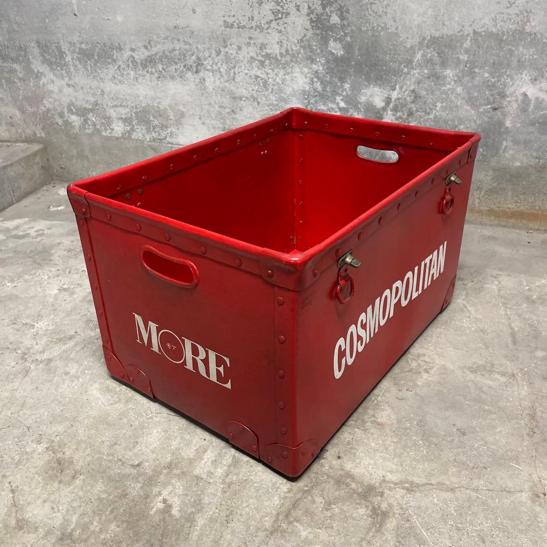 ボテ箱　集英社　cosmopolitan non-no オールドヴィンテージ雑貨