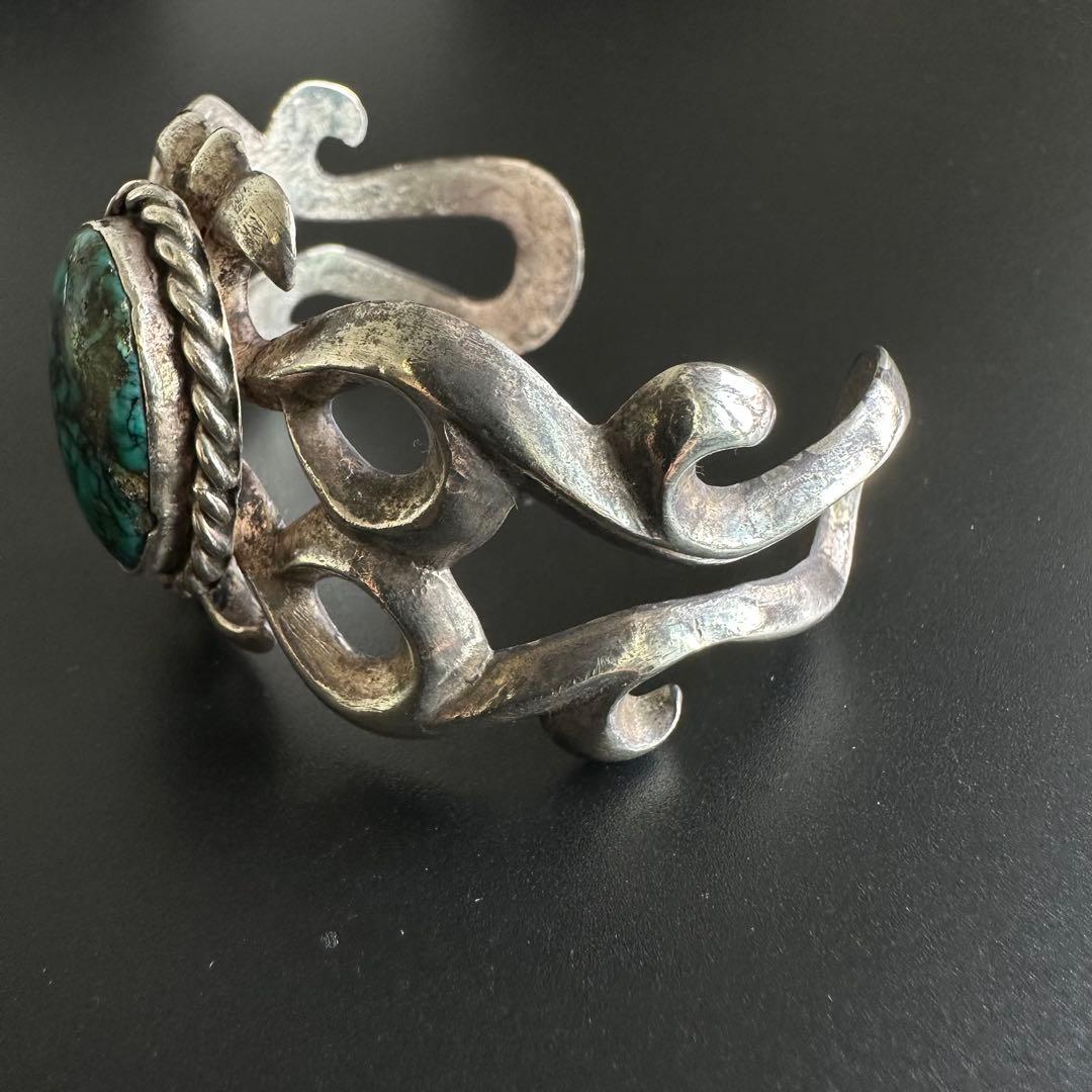 NAVAJO Robert Chee ローンマウンテンターコイズ バングル