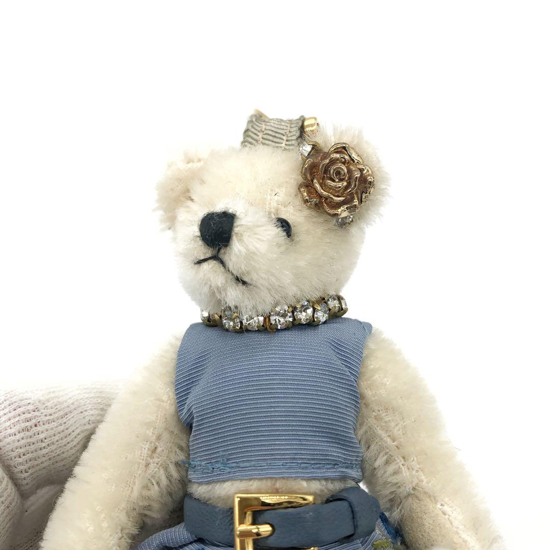 未使用級✨プラダ チャーム キーホルダー テディベア