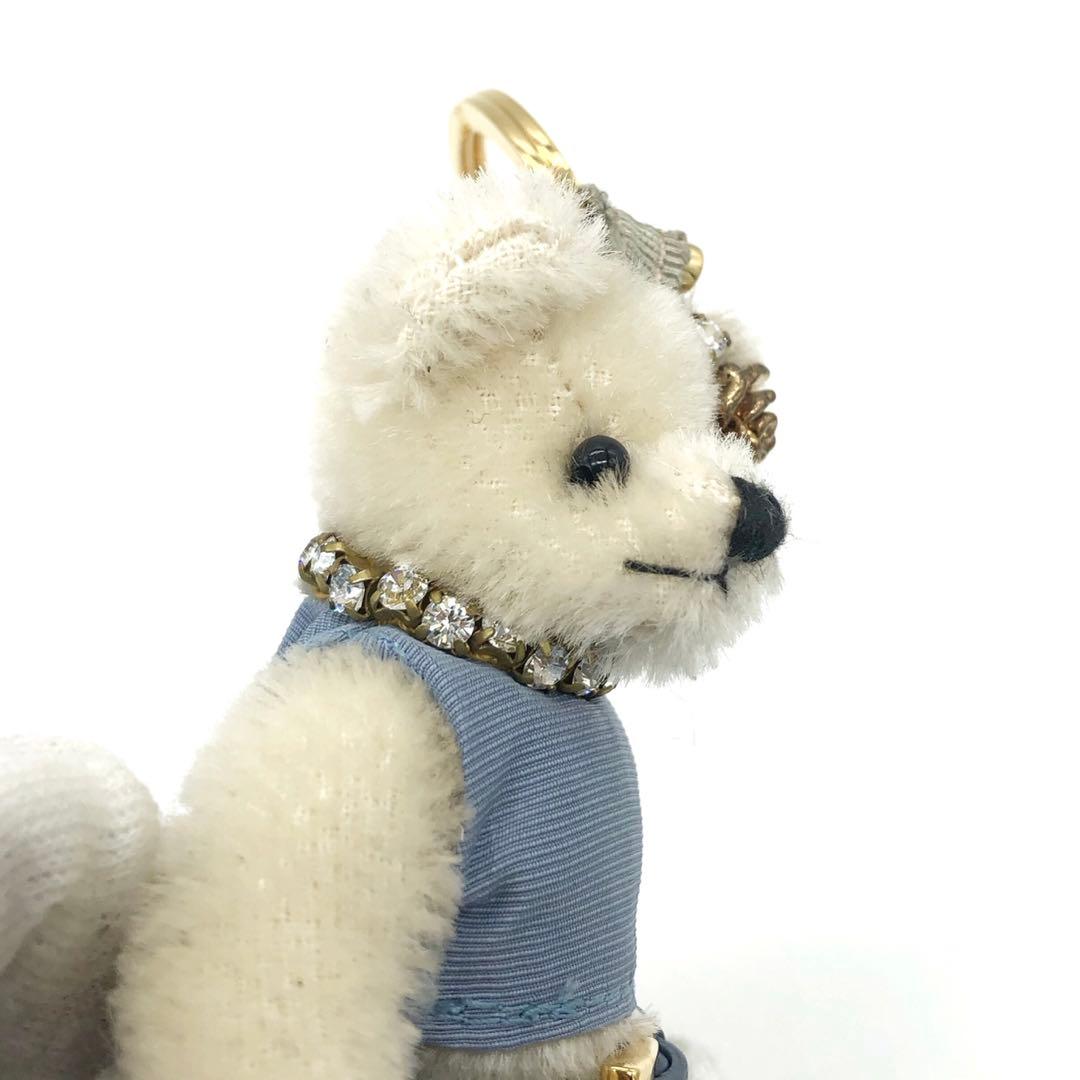 未使用級✨プラダ チャーム キーホルダー テディベア