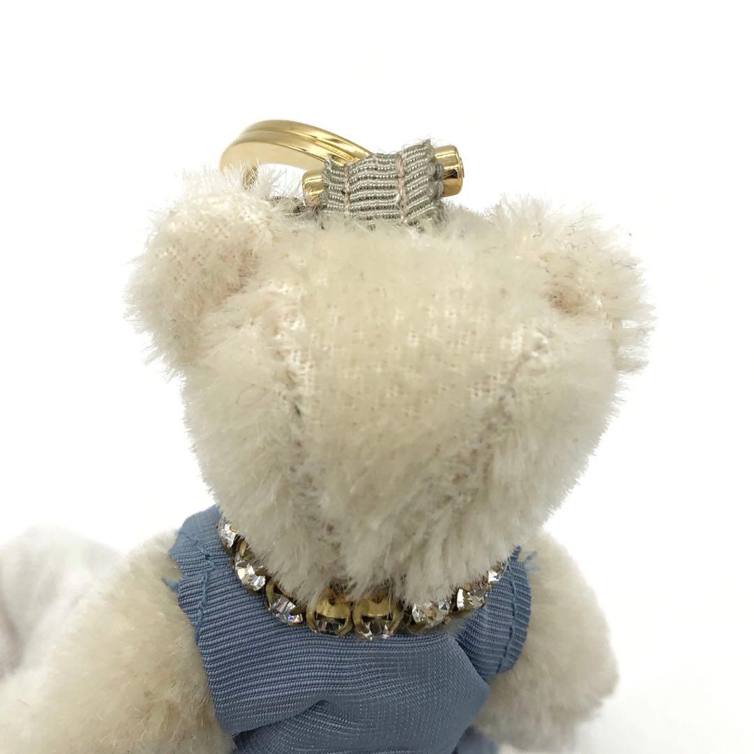 未使用級✨プラダ チャーム キーホルダー テディベア