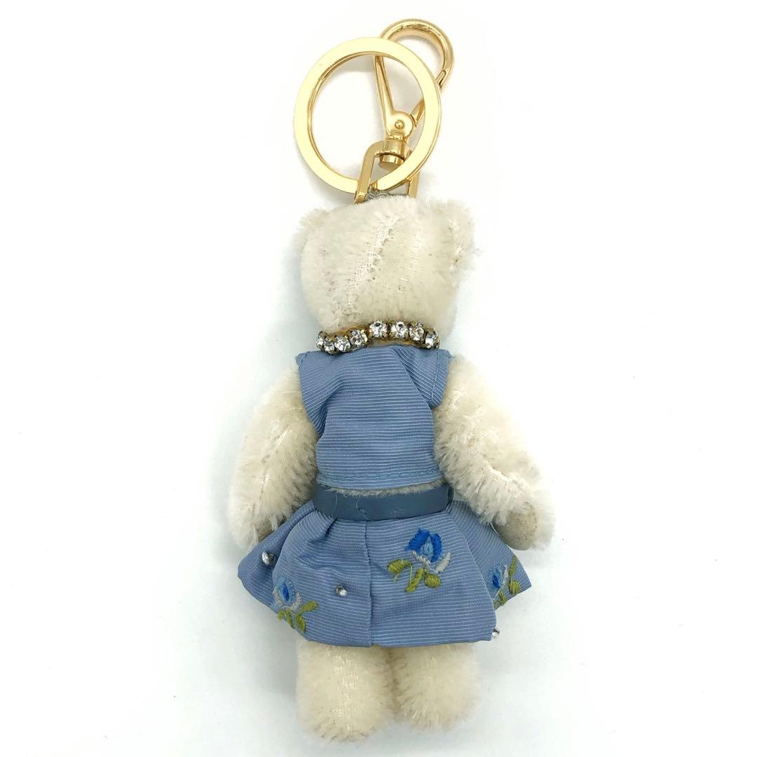 未使用級✨プラダ チャーム キーホルダー テディベア