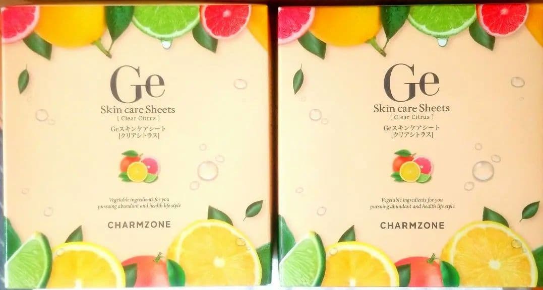 Ge スキンケアシート クリアシトラス　大容量2箱400枚セット