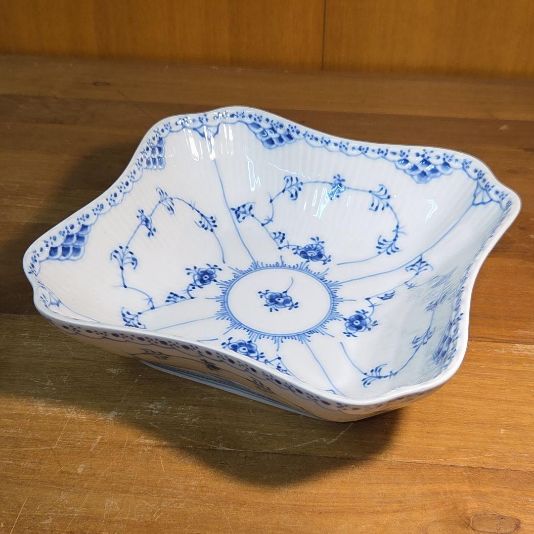 【1級品】ロイヤルコペンハーゲン ハーフレース スクエアボウル ヴィンテージ
