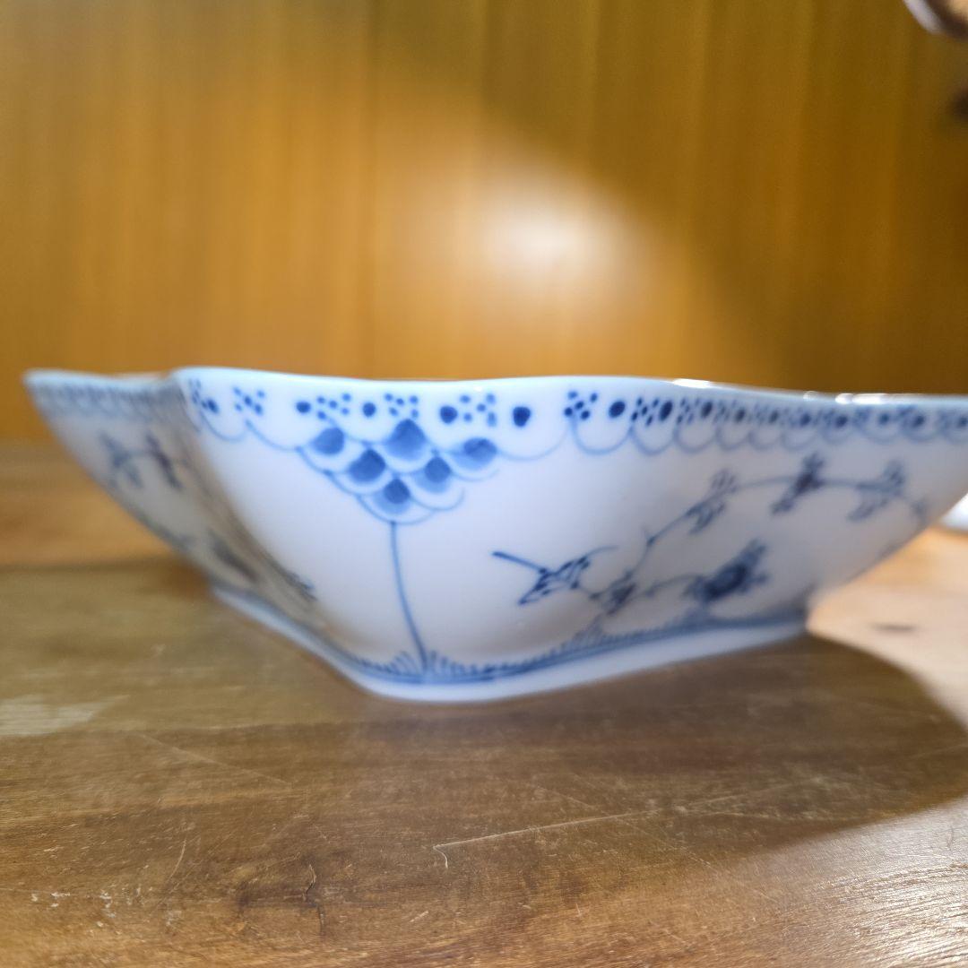 【1級品】ロイヤルコペンハーゲン ハーフレース スクエアボウル ヴィンテージ